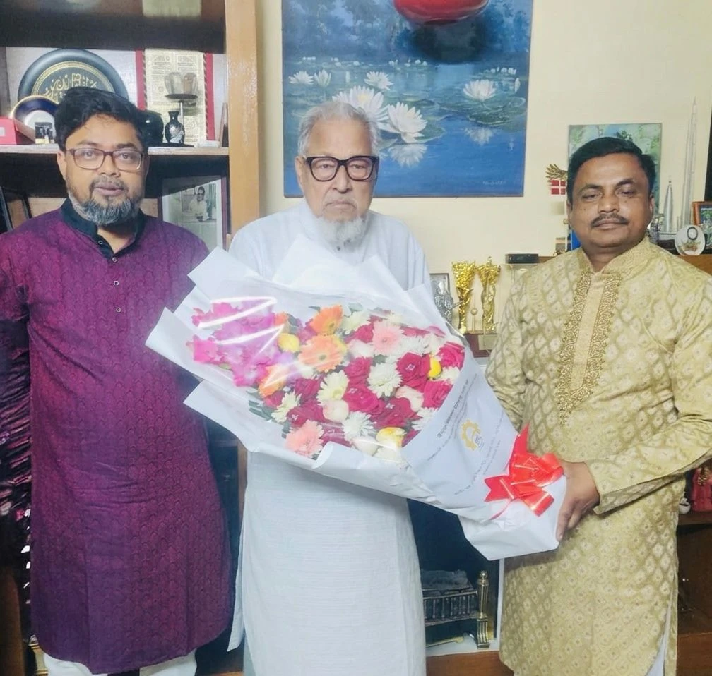 জাতীয় ক্ষুদ্র কুটির শিল্প সমিতি বাংলাদেশ (নাসিব)এর পক্ষ থেকে মাননীয় প্রধানমন্ত্রীর রাজনৈতিক উপদেষ্টা (মন্ত্রী পদমর্যাদার) জনাব নজরুল ইসলাম খান কে আন্তরিক শুভেচ্ছা ও শুভকামনা